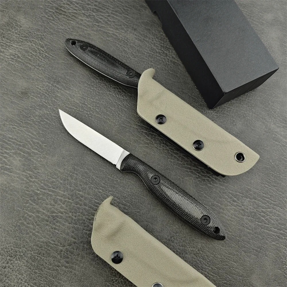 Edc Carry For Men - มีดพกใบตาย ความแข็งสูง ทนทานต่อการสึกหรอ ด้ามจับผ้าลินิน พกพาสะดวก ใช้ได้ทุกวัน