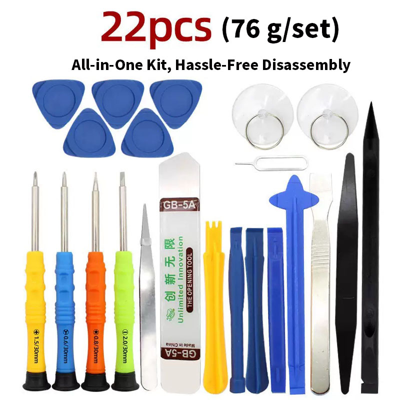 Micro Screwdriver Kit - ชุดเครื่องมือซ่อมโทรศัพท์มือถือ 22/34/40/42 ชิ้น พร้อมไขควงและหัวแม่เหล็กสำหรับการถอดประกอบที่แม่นยำ สำหรับ iPhone,