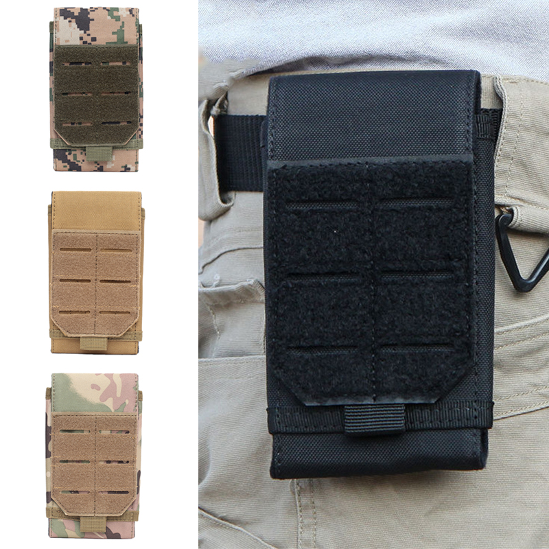 Edc Carry Belt Pouch - กระเป๋าใส่โทรศัพท์แบบ Molle สำหรับกิจกรรมกลางแจ้ง กระเป๋าคาดเอวแบบยุทธวิธี อุปกรณ์เสริมสำหรับการตั้งแคมป์ เดินป่า