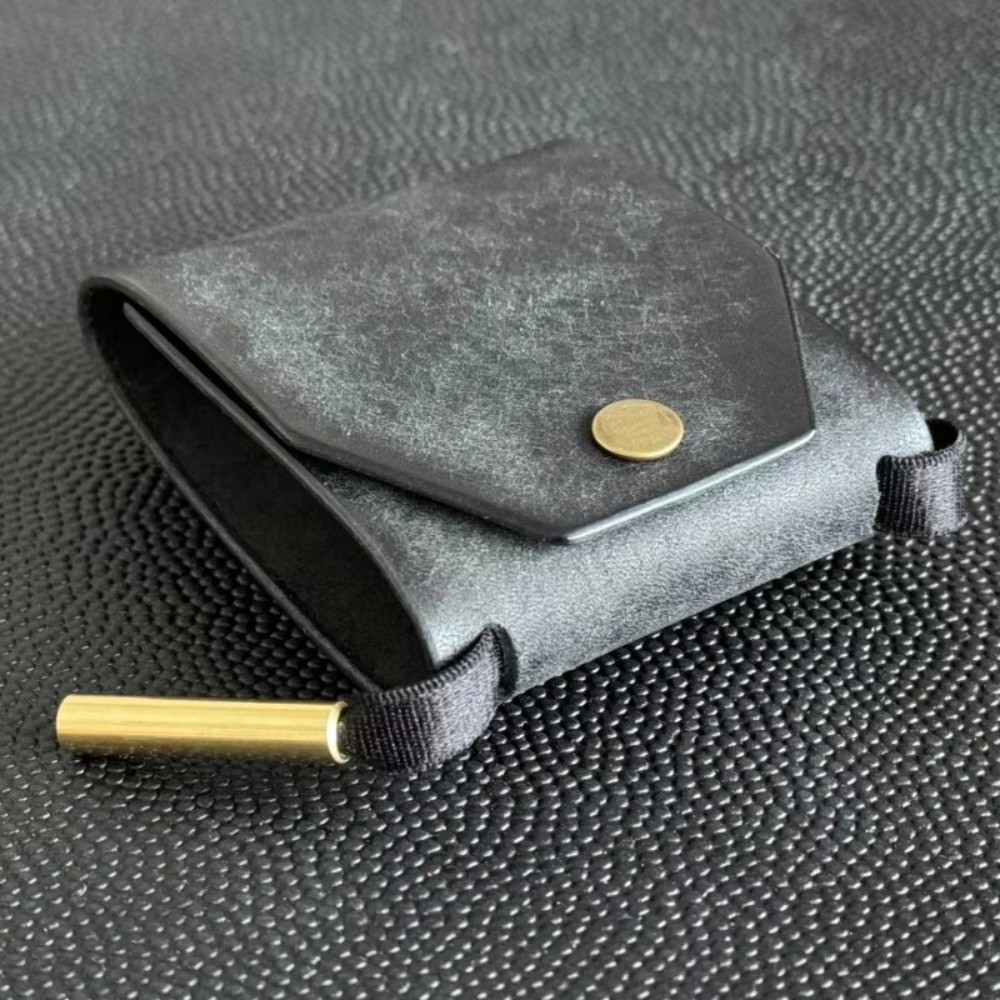 Money Clip Magnetic - กระเป๋าใส่เงินสีพื้นขนาดเล็กอเนกประสงค์พร้อมตัวล็อค ที่ใส่เงิน กระเป๋าหนังน้ำหนักเบา ของขวัญ