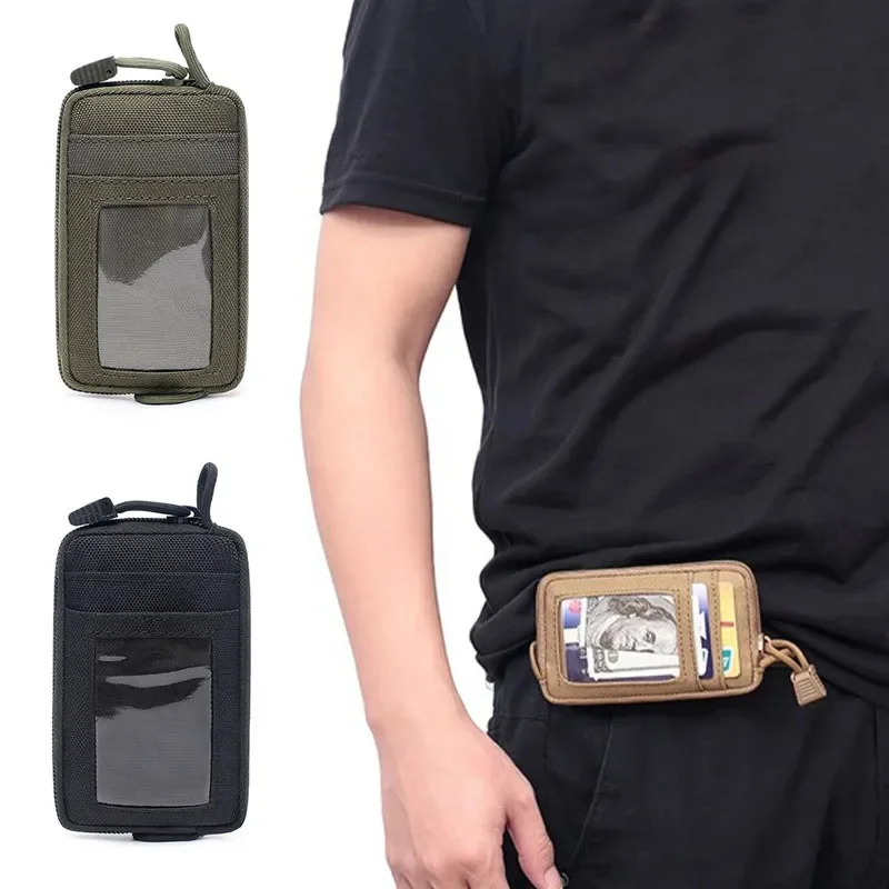 Edc Carry Belt Pouch - กระเป๋าคาดเอว EDC แบบยุทธวิธี สำหรับกิจกรรมกลางแจ้ง ใส่กุญแจ กระเป๋าสตางค์