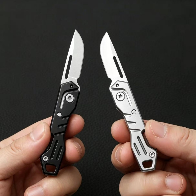 Edc Carry For Men - มีดพับ EDC ขนาดเล็กพร้อมที่เปิดขวด, มีดสแตนเลสคม, เครื่องมือพกพาสำหรับใช้ในชีวิตประจำวัน, ของขวัญในอุดมคติสำหรับผู้ชาย