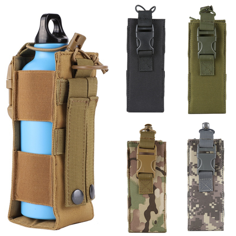 Edc Carry Belt Pouch - ซองใส่ขวดน้ำแบบ Molle สำหรับกิจกรรมกลางแจ้ง ขี่จักรยาน ตั้งแคมป์ เดินป่า