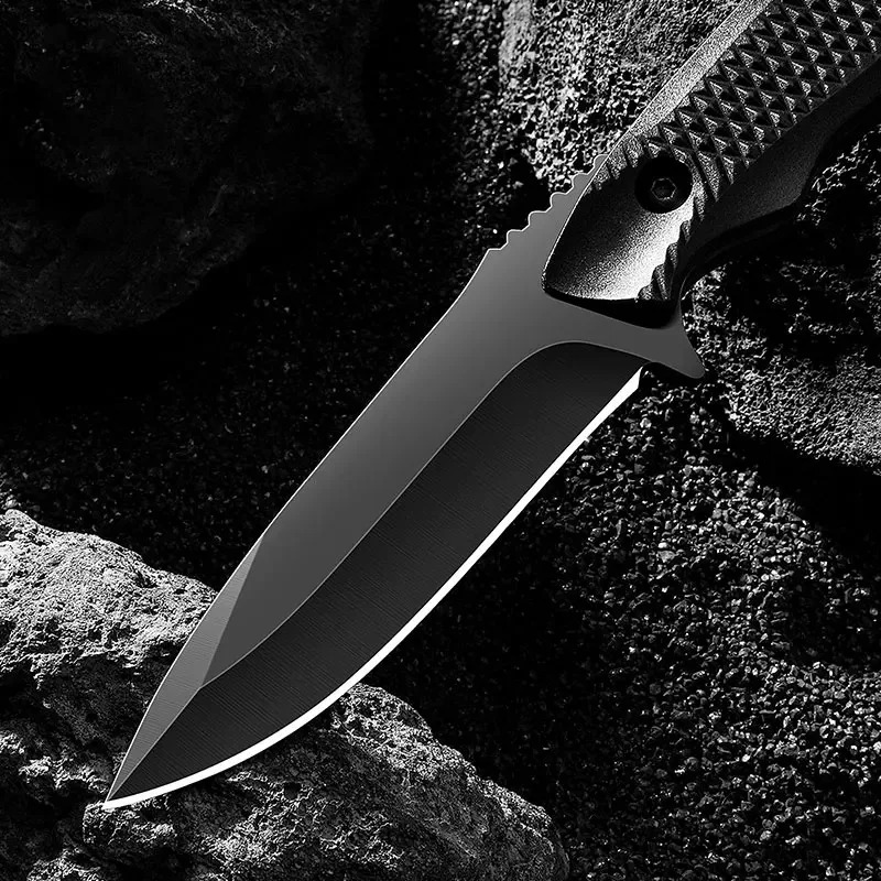 Edc Concealed Carry Knife - มีดพกพาปลอกสแตนเลส, มีดความแข็งสูง, มีดปอกเปลือกแบบพกพา, มีดบาร์บีคิวกลางแจ้ง