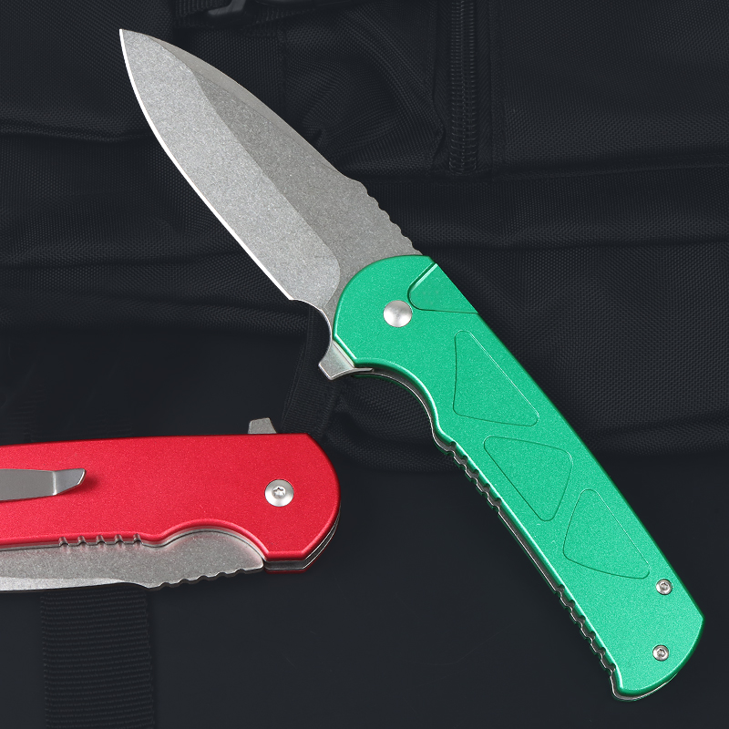 มีดพับสแตนเลส 7CR13 ด้ามจับอะล - Everyday Carry (Edc) Knife บทวิจารณ์และราคา