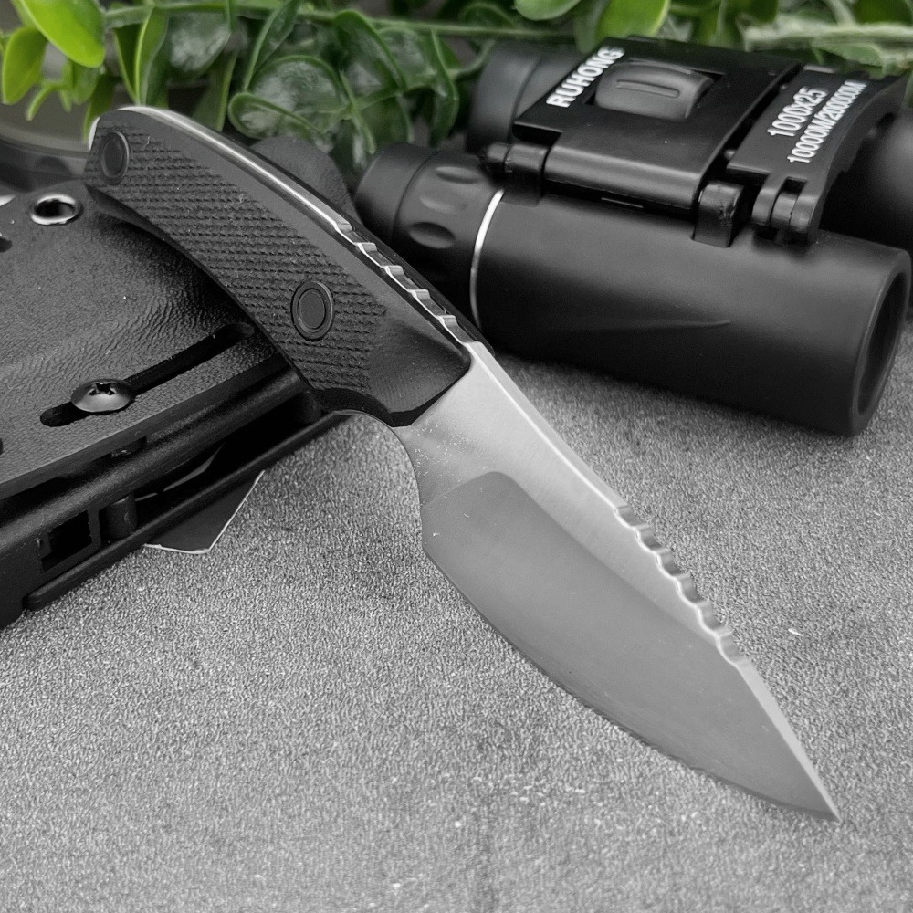 มีดใบตายขนาดกะทัดรัด 662 ใบมีด - Edc Concealed Carry Knife บทวิจารณ์และราคา