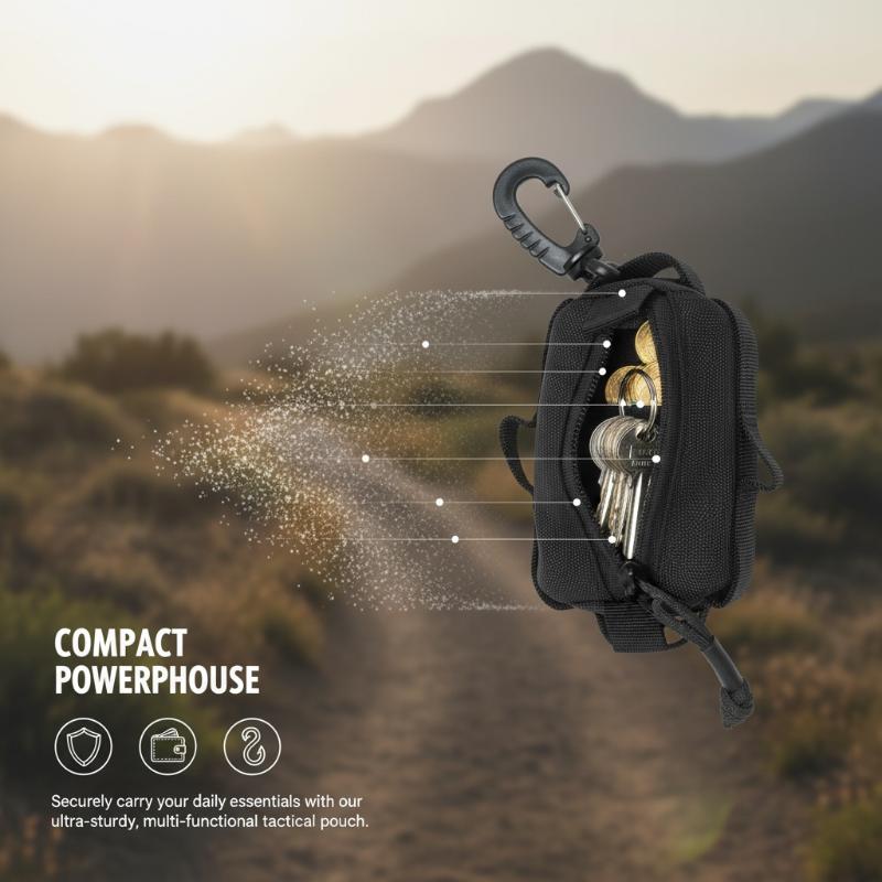 กระเป๋าคาดเอว EDC แบบมีซิป ใส่ - Edc Carry Belt Pouch บทวิจารณ์และราคา