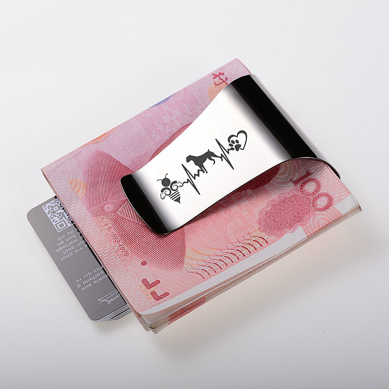 QOONG ตัวอักษรที่กําหนดเองสแตน - Money Clip Magnetic บทวิจารณ์และราคา