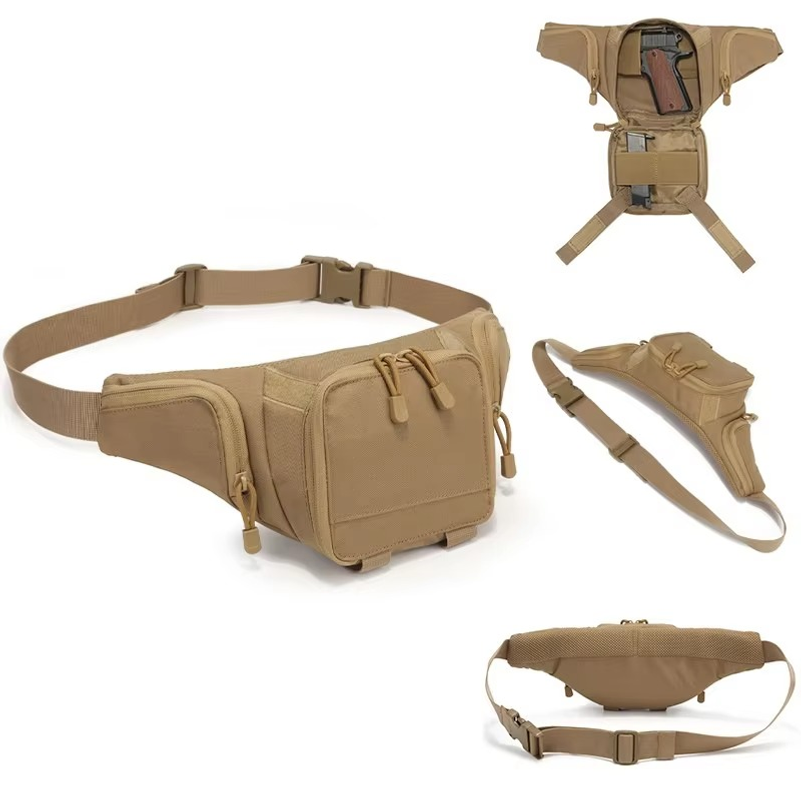 กระเป๋าคาดเอวสำหรับผู้ชาย ดีไซ - Edc Concealed Carry Fanny Pack บทวิจารณ์และราคา