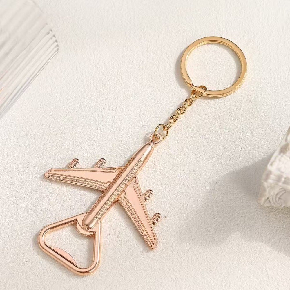 พวงกุญแจโลหะรูปเครื่องบินแบบเป - Bottle Opener Keyring บทวิจารณ์และราคา