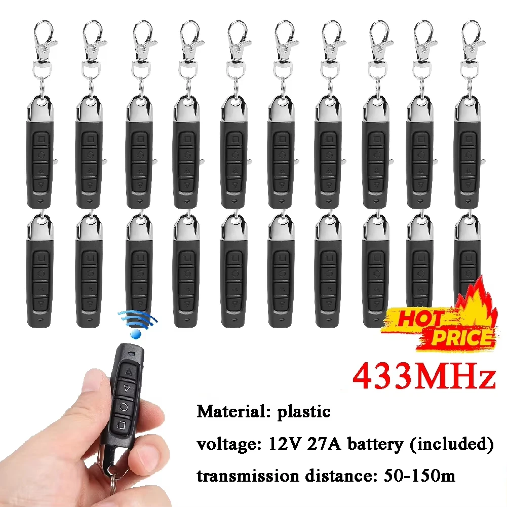 รีโมทคอนโทรล 4 ปุ่ม 433MHz สำห - Bottle Opener Keyring บทวิจารณ์และราคา
