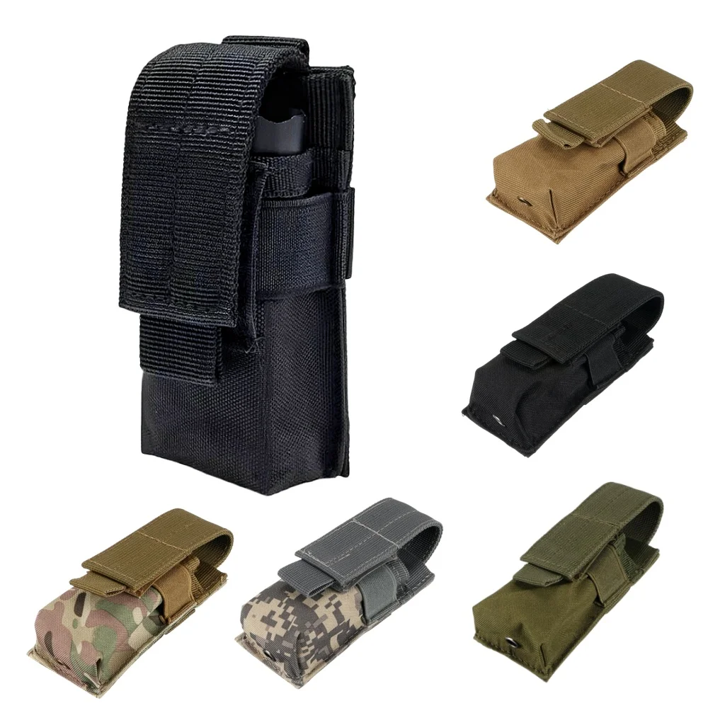 Molle ยุทธวิธี M5 กระเป๋าไฟฉาย - Edc Carry Knife บทวิจารณ์และราคา