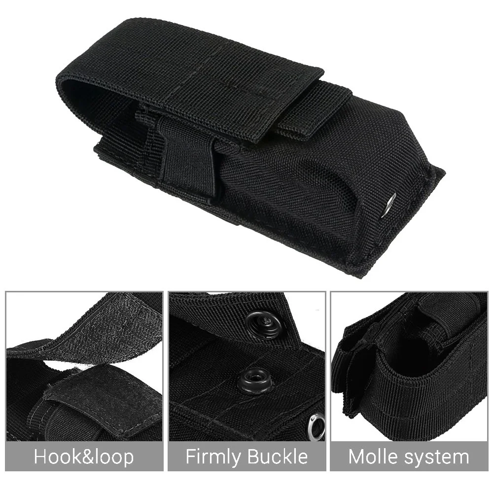 Molle ยุทธวิธี M5 กระเป๋าไฟฉาย - Edc Carry Knife บทวิจารณ์และราคา
