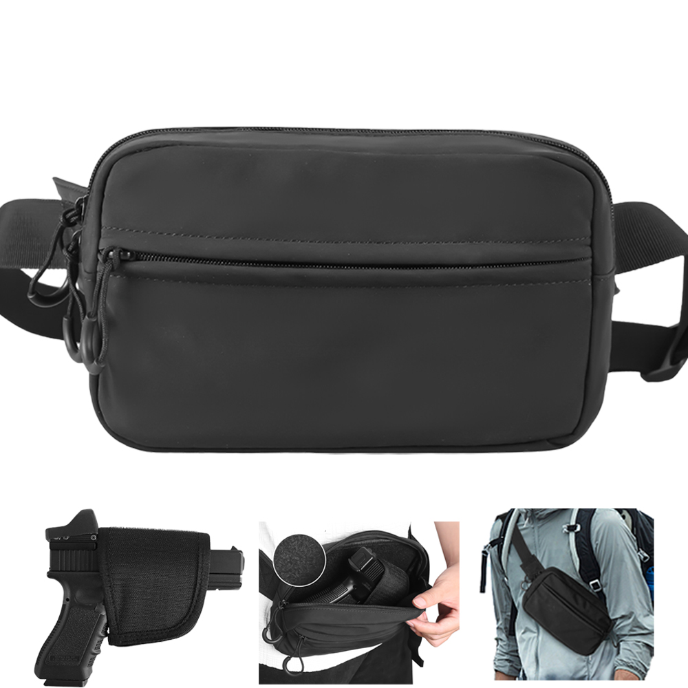 ยุทธวิธีCrossbodyกระเป๋าปืนพกเ - Edc Carry Pistols บทวิจารณ์และราคา