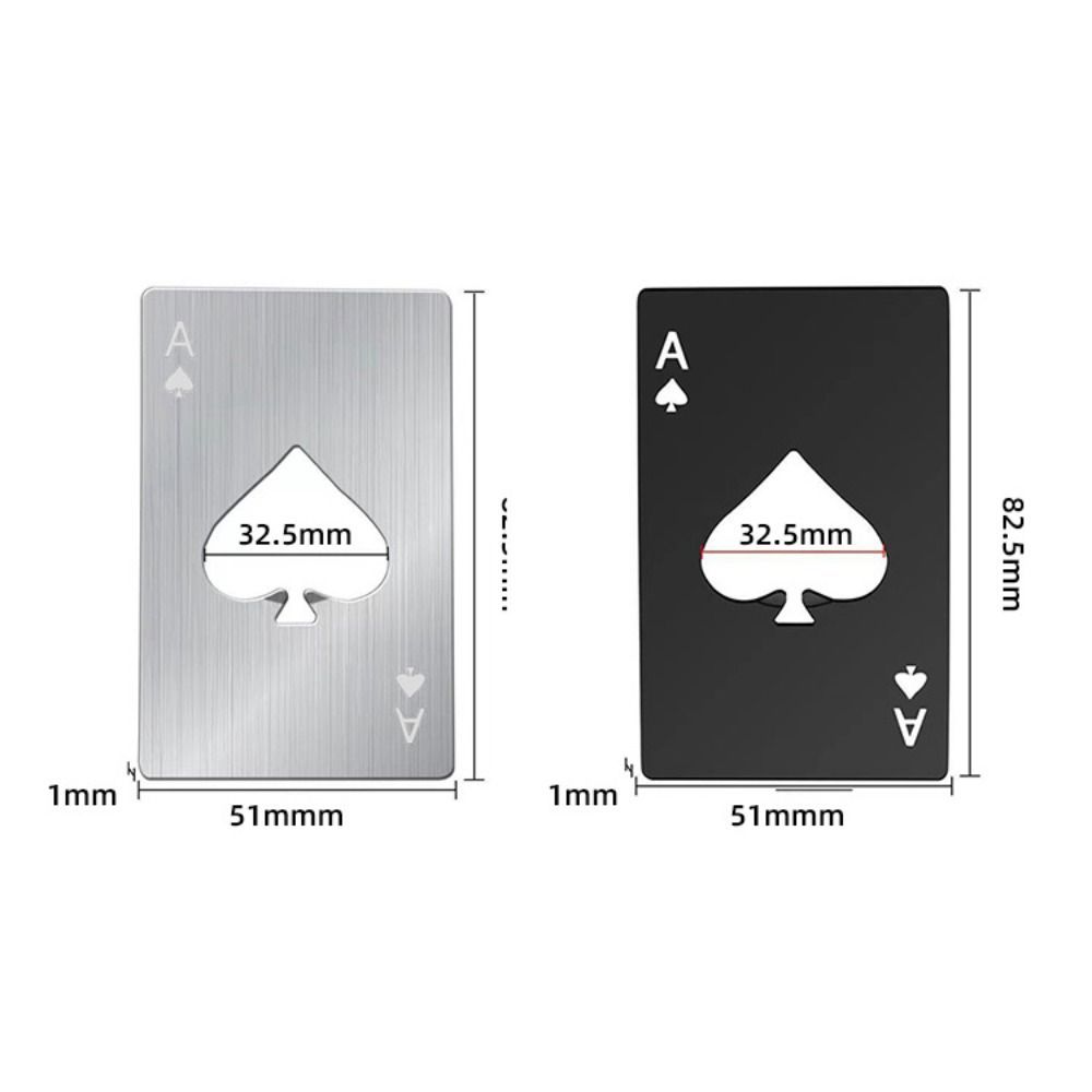 ที่เปิดขวดสแตนเลส สีเงิน/ดำ รู - Multitool Credit Card บทวิจารณ์และราคา